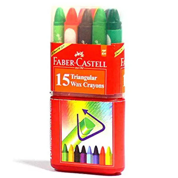 120015 Wax Crayon Triangular 90mm-FC 1