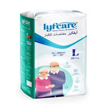 20 Pcs lyfcare Adult Pull UP Pants Diapers Large-1