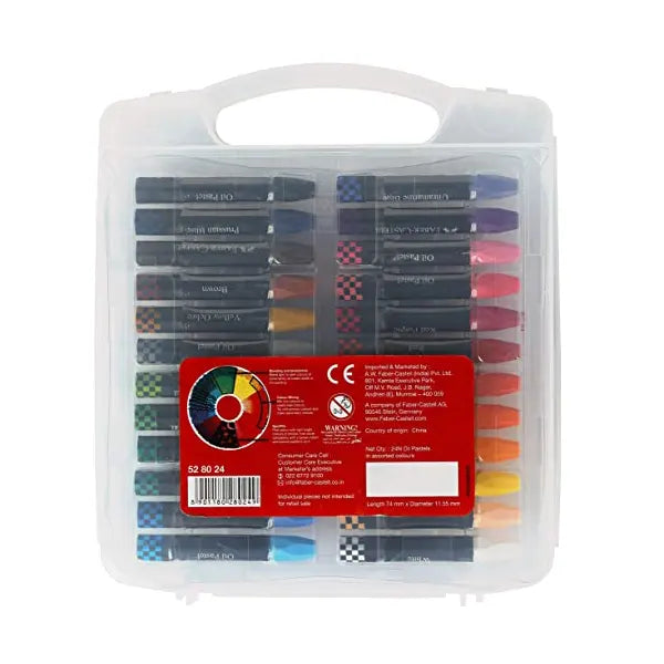 528024 Premium Hexagonal Oil Pastels-FC3