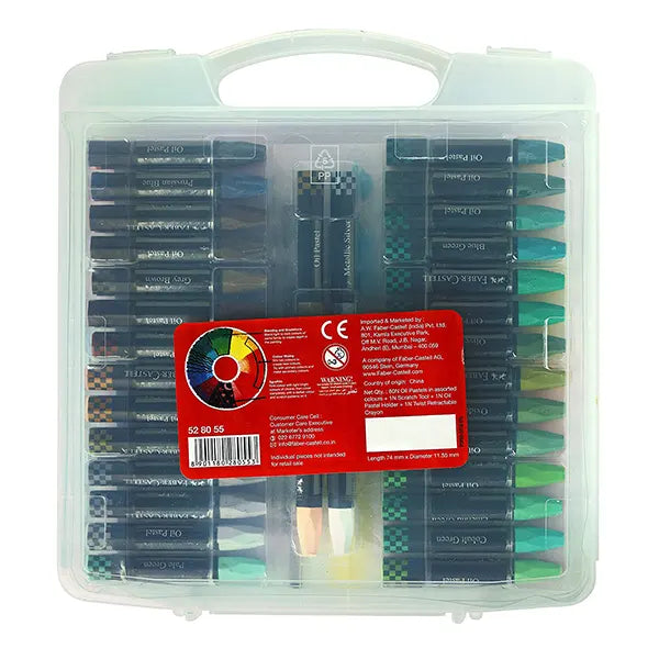 528055 Premium Hexagonal Oil Pastels-FC 2