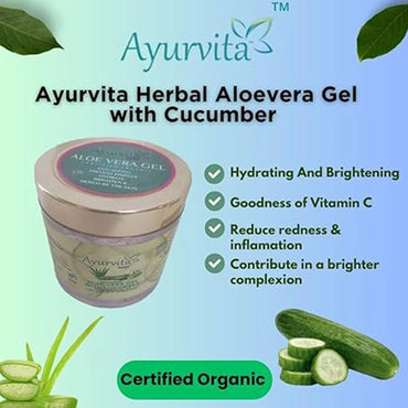 A H Handmade Aloe Vera Gel With Cucmber 100ml-3