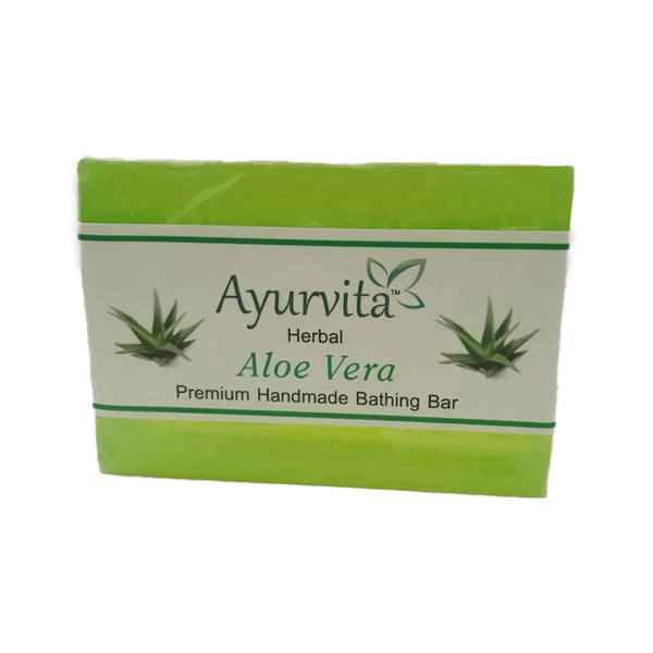 A H Handmade Aloevera Soap Bathing Bar 125 gram -1