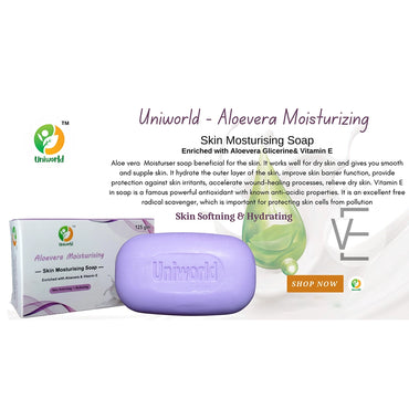 Aloevera Glicerine& Vitamin E -Skin Mosturising Soap-2