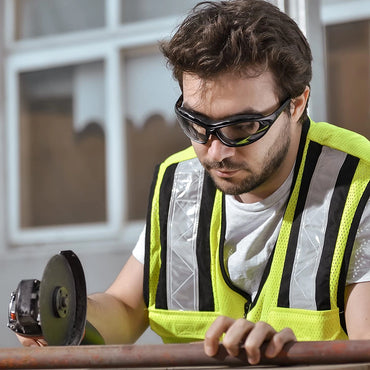 Anti fog Clear Scratch Resistant Work Glasses-4