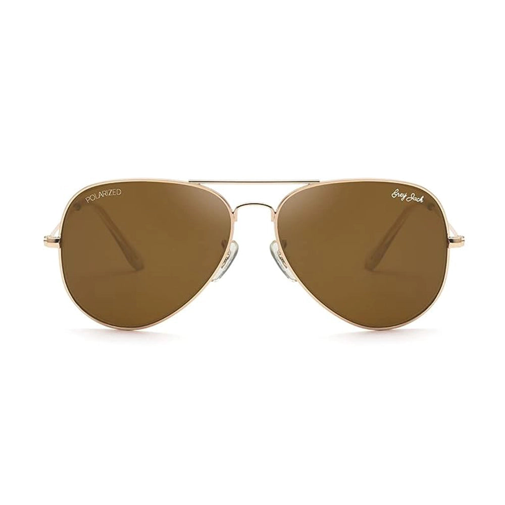 Aviator Glass Lens Sunglasses-3