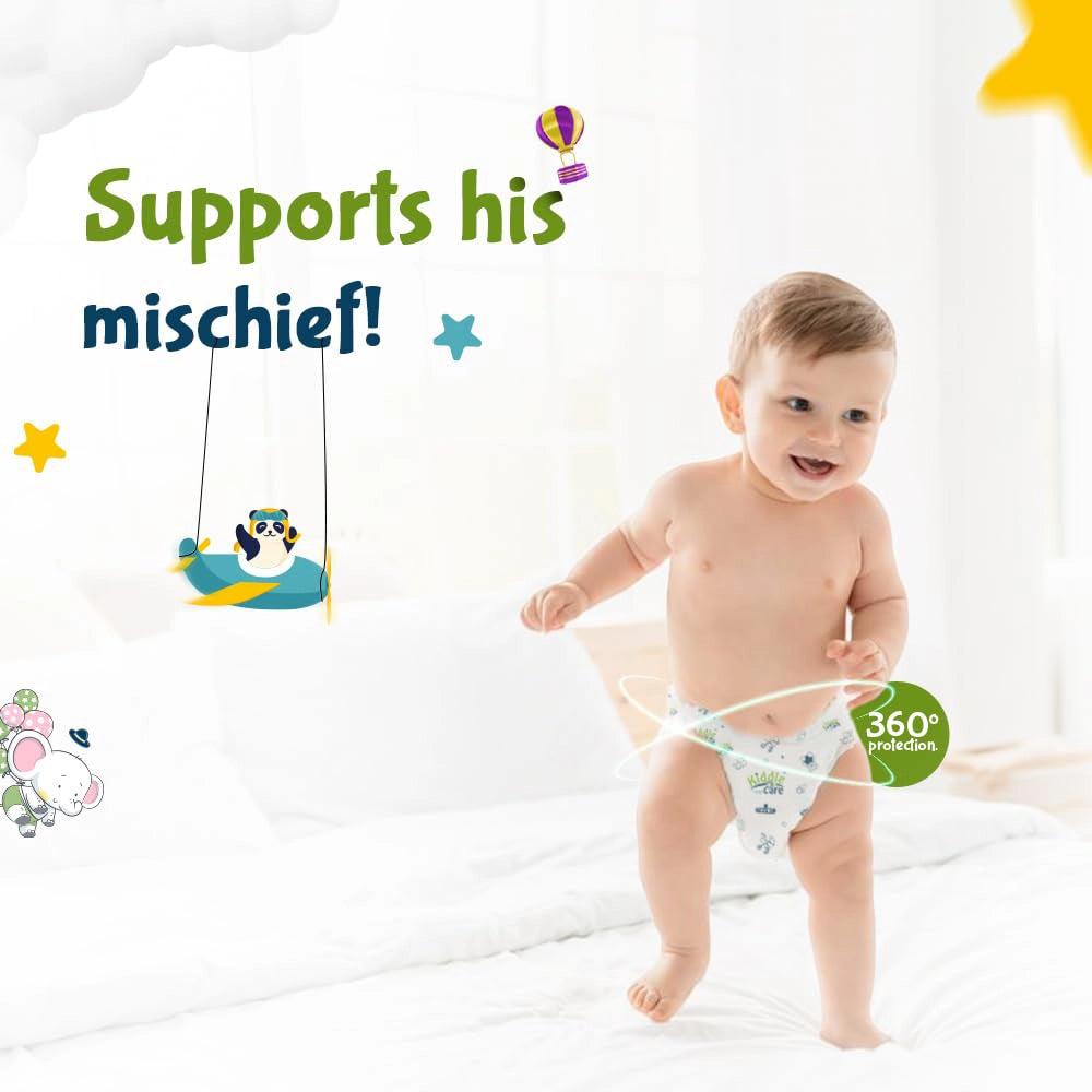 Baby Pants Diaper, Medium (M) Size-3