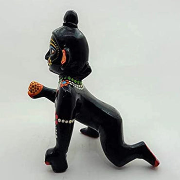 Bal Gopal-Black-Thakur Ji ashtdhatu Murti-2