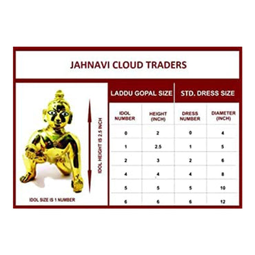 Bal GopalWhite-Thakur Ji ashtdhatu Murti (2)