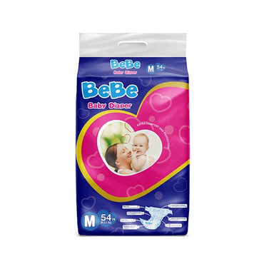 BeBe Baby Diaper - 54's Medium 2