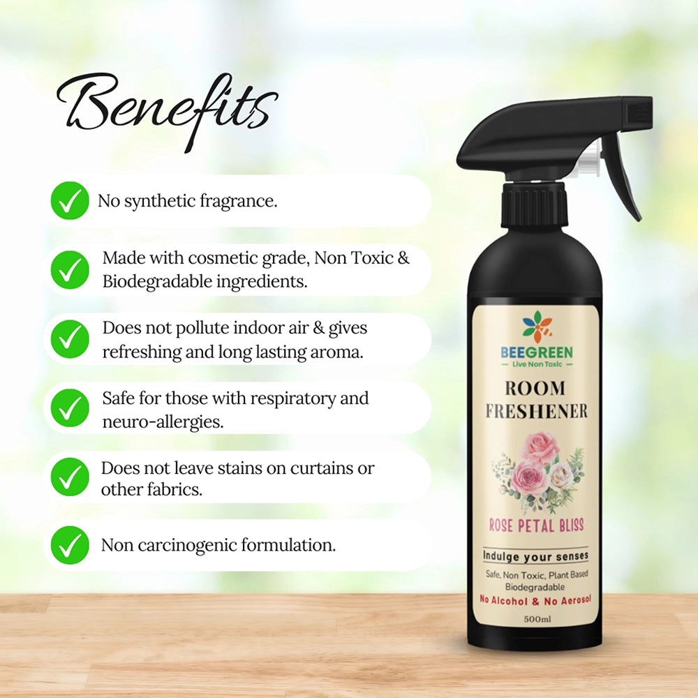 BeeGreen Room Freshener Rose Petal Bliss-4