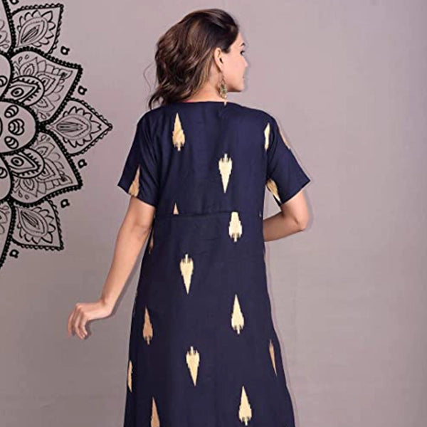 Black Rayon Printed Shrug with Pink TOP Skirt-4