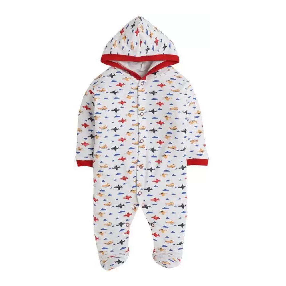 BodySuit For Baby Boys & Baby Girls Printed Cotton Blend-3