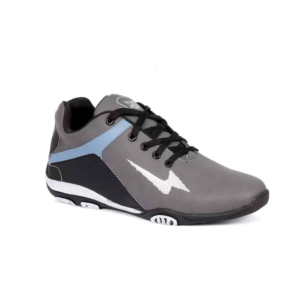 Casual Sporty Shoes For Men (Grey)-4