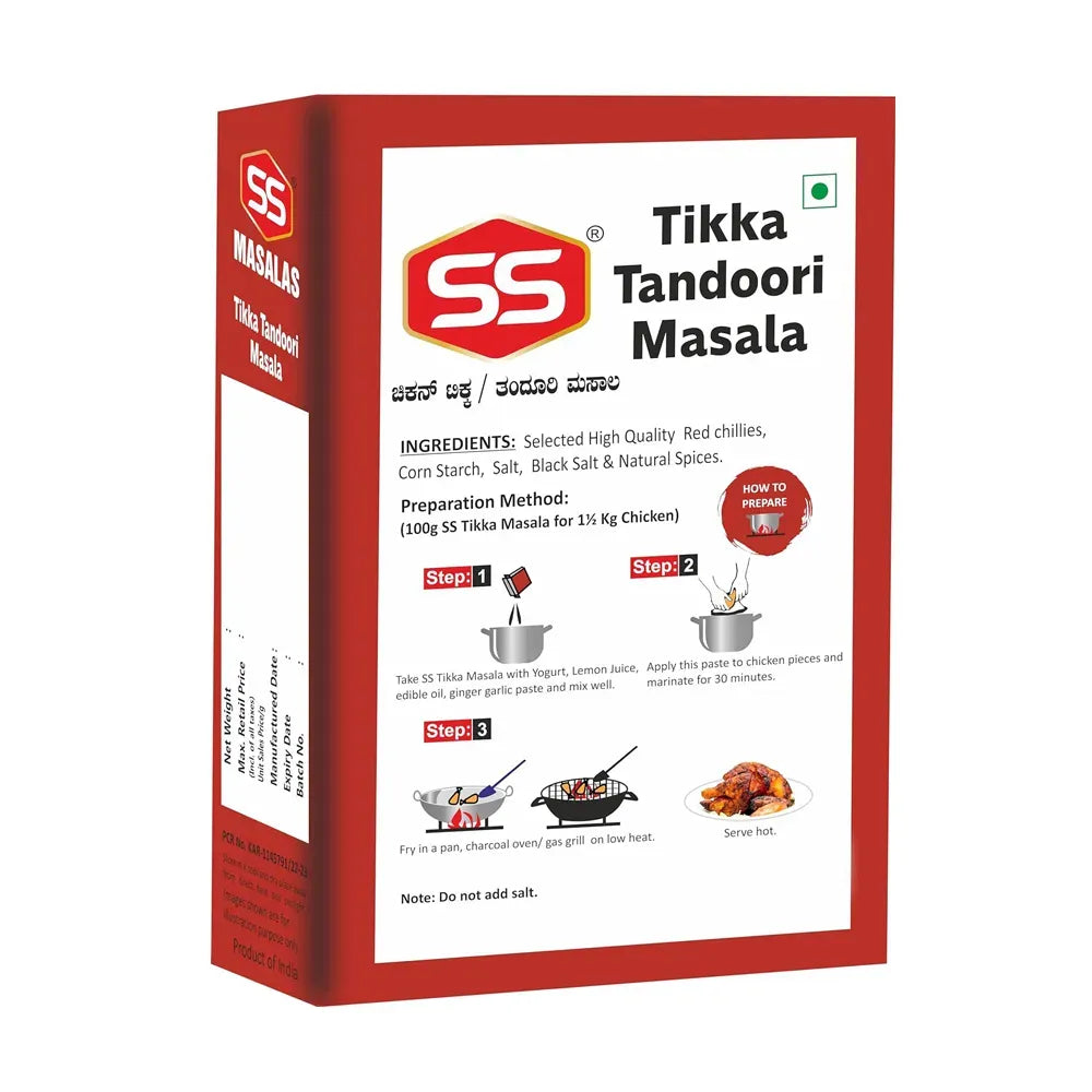 SS MASALAS Chicken Tikka Tandoori Masala Powder.2