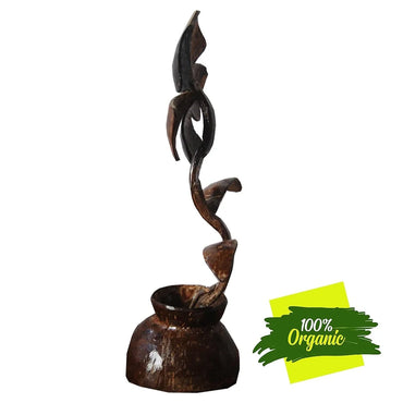 Coconut Shell Flower for Showpiece 2