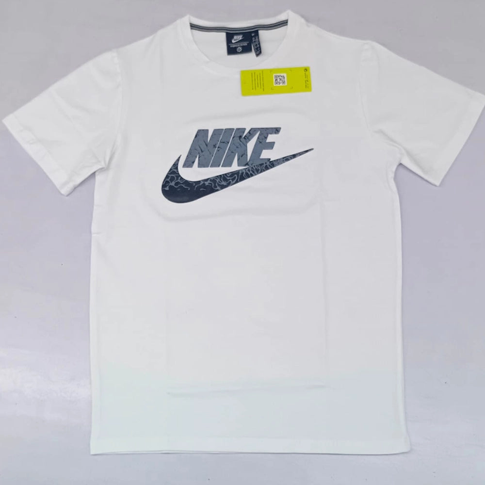 Classic Polo Men's Round Neck Half Sleeve Regular Fit Cotton Nike Printed T-Shirt (Pack of 4 Sizes M, L,XL, XXL)