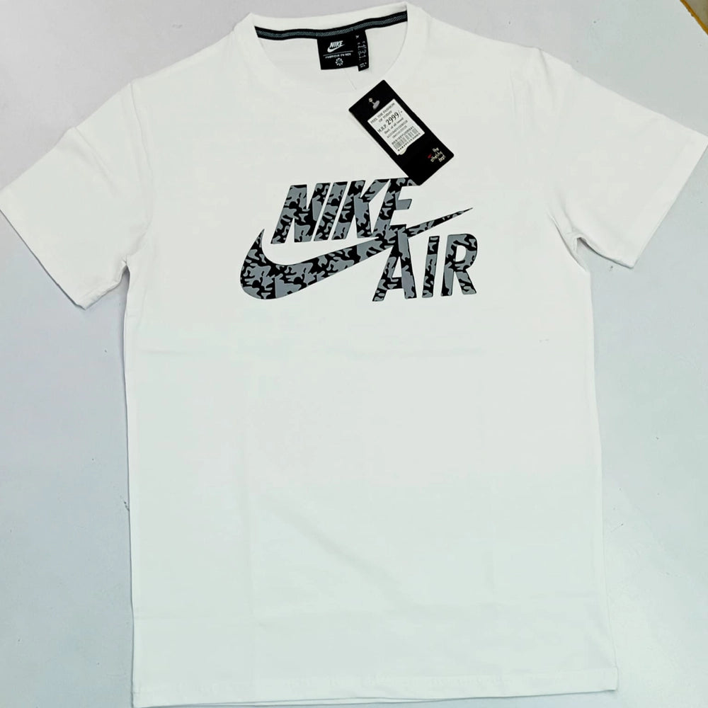 Classic Polo Men's Round Neck Half Sleeve Regular Fit Cotton Nike Air Printed T-Shirt (Pack of 4 Sizes M, L, XL, XXL)