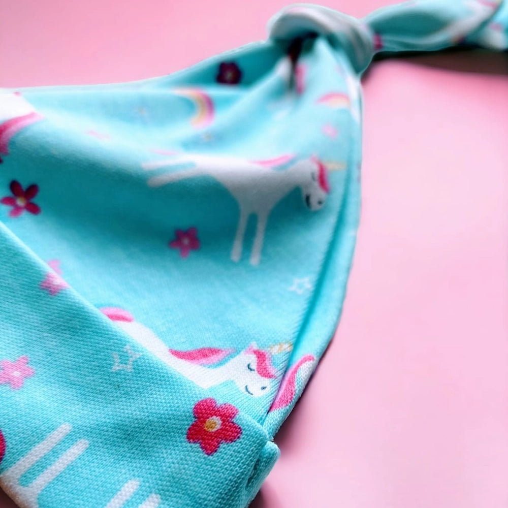 Cotton Unicorn print Newborn Set-4