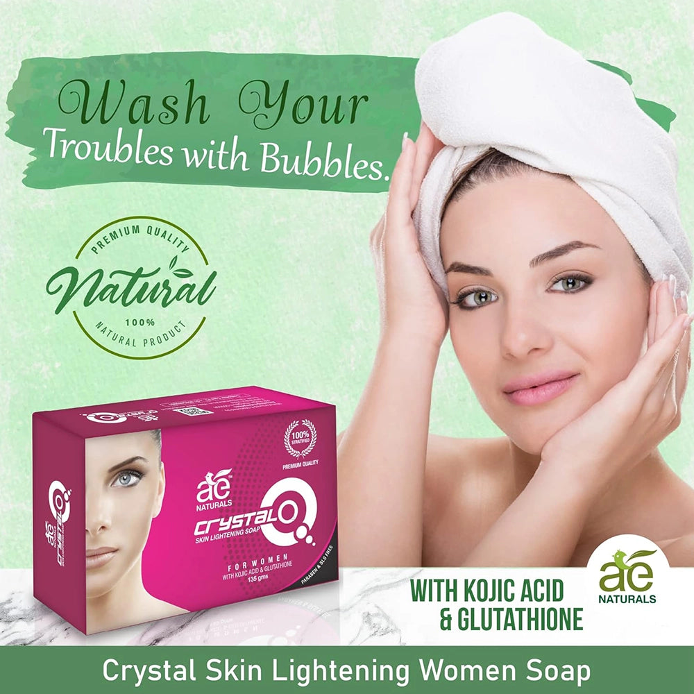 Crystal Q Skin Brightening Soap for Women 135g-3