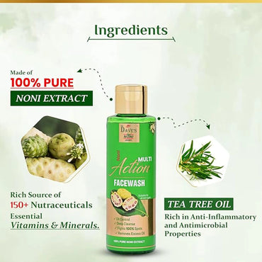 D N Acne & Dry Skin Face Cleanser -120ML-3