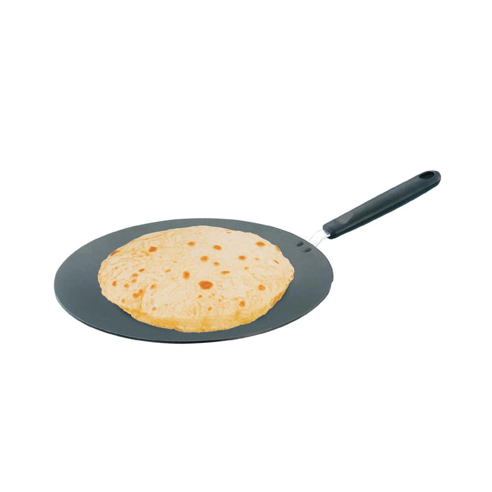 Keuken Koning Tawa Koekenpan 30cm voor Inductie - Roti, Dosa en Flatbread Pan met Cool Touch Handvat - Niet Stick PFOA Gratis Keuken Koning Tawa Koekenpan 30cm voor Inductie - Roti, Dosa en Flatbread Pan met Cool Touch Handvat - Niet Stick PFOA Gratis