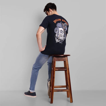 Dillon Killen Navy Blue T-Shirt-2