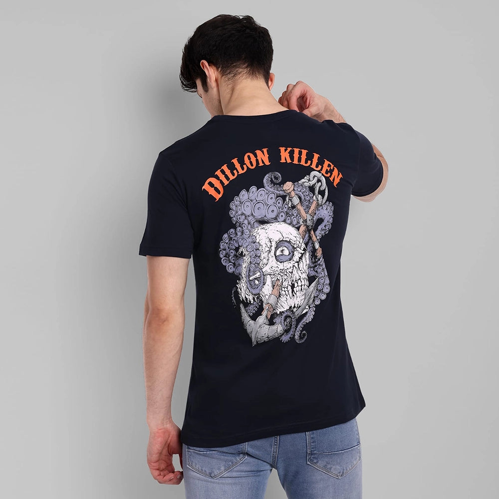 Dillon Killen Navy Blue T-Shirt-4