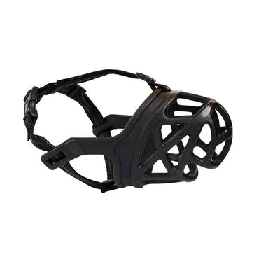 DogsMart Black Cops Dog Muzzle-1