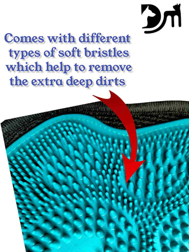 DogsMart Grooming And Massage Gloves-1