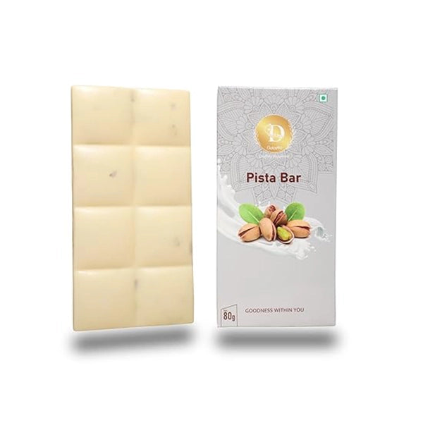 Dolcetto Pista Luxury white Chocolate Bar-3