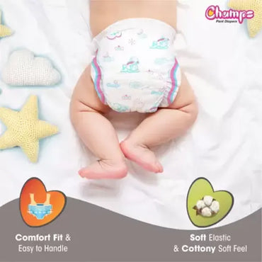 Dry Baby Diaper Pants- XL (54 Pieces)-2