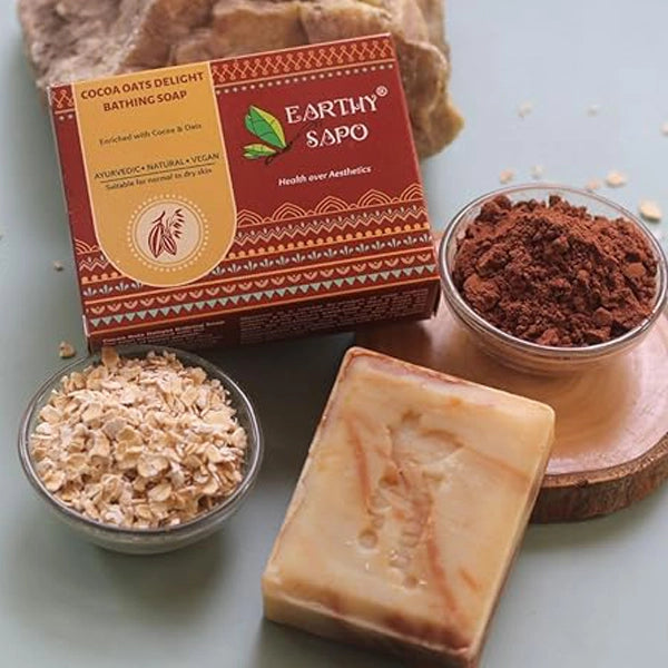 E S Cocoa Oats D Bathing Soap-7