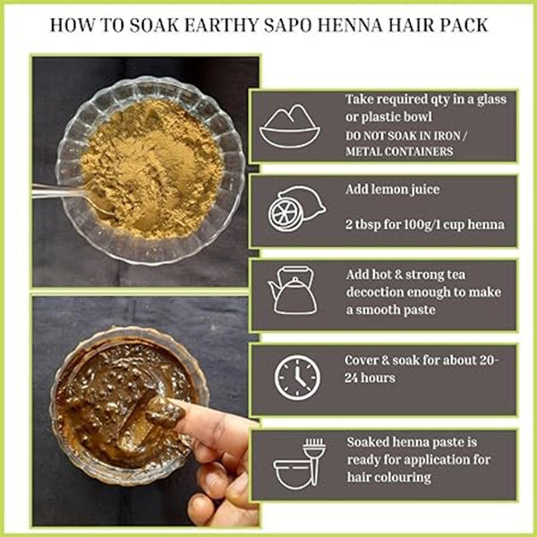 E S Henna Hair Pack-6