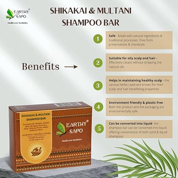 E S S Multani Shampoo Bar-6