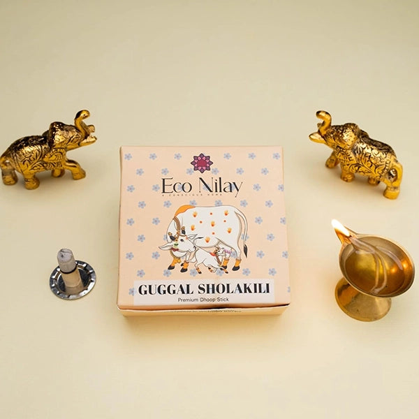 Eco Nilay Guggal Sholakili Dhoop Sticks-3