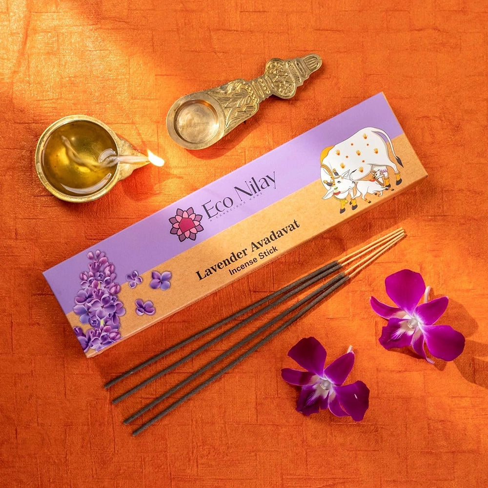 Eco Nilay Lavender Avadavat Incense Stick-3