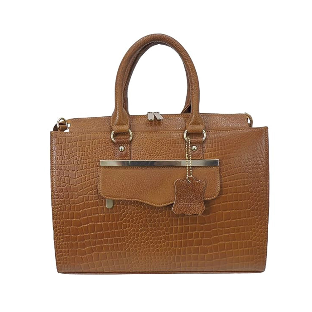 Blizz Leather Elegant Leather Satchel Handbags for Women - Flabeli (Pack of 3)