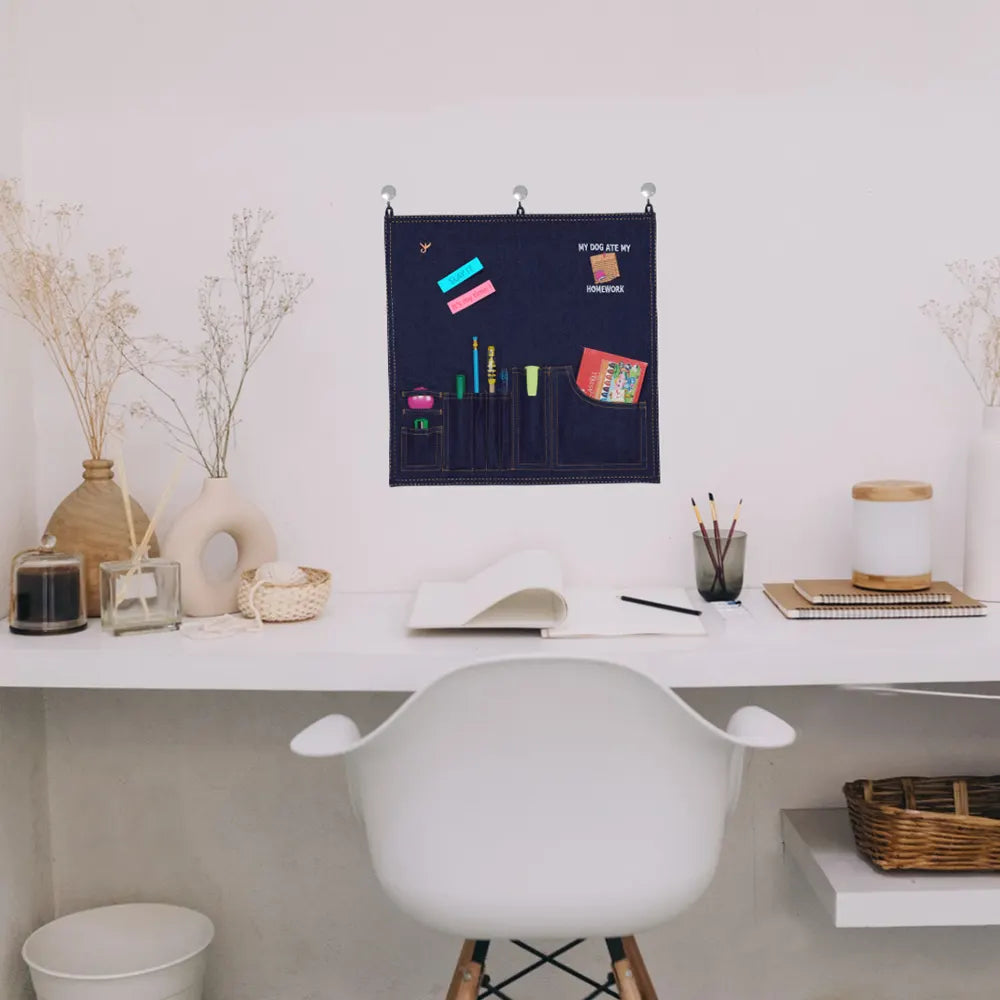 Embroidered Organiser - Dog ate my HW-4