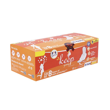 EB- Keep Going Regular+ 240 mm- Pack of 20 Pads.1