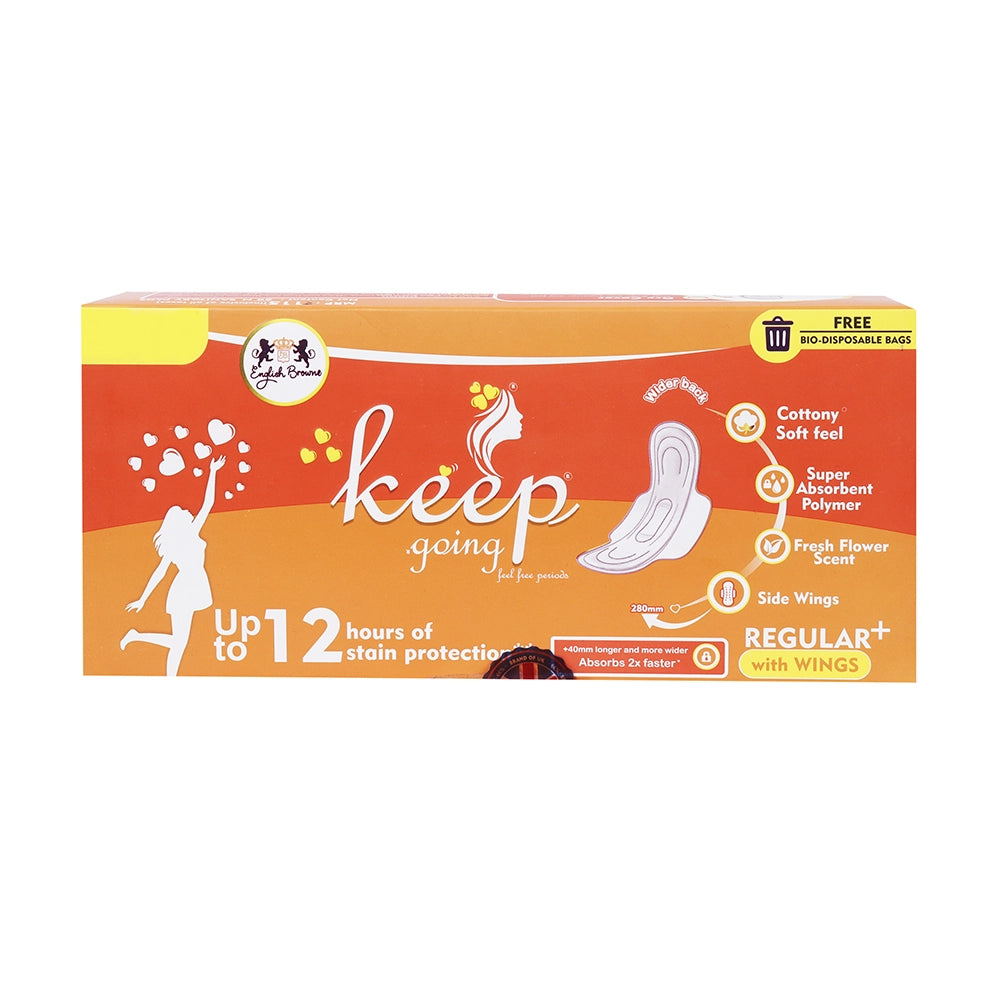 EB- Keep Going Regular+ 280 mm-pack of 20pads