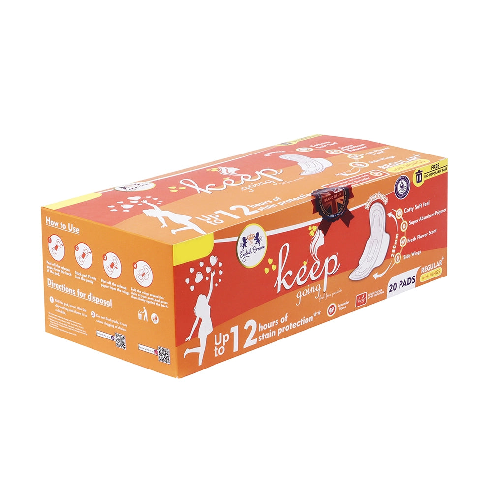 EB- Keep Going Regular+ 280 mm-pack of 20pads.3