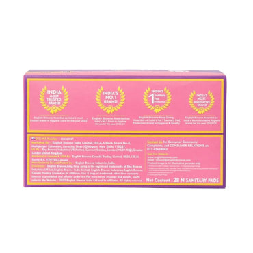 EB Keep Going Ultra Safe+ Nights Sanitary Pads 320mm Pack of 28 Pads.2