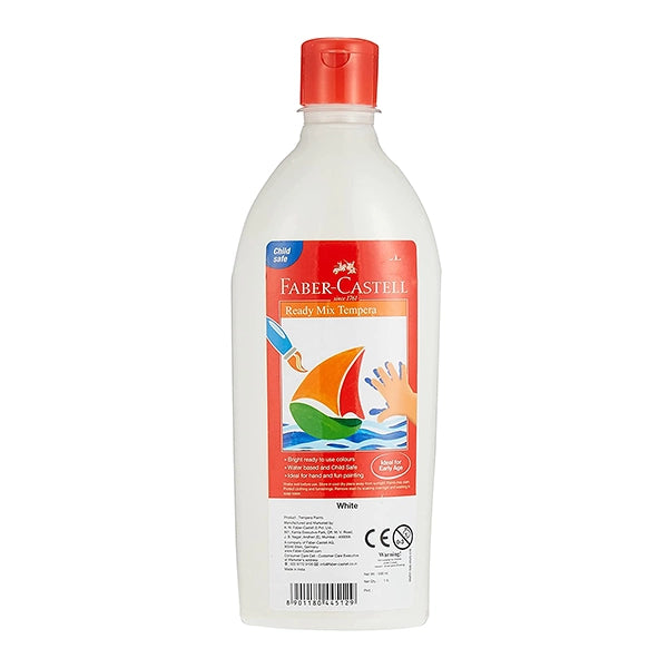 Faber-Castell Ready Mix Tempera 500ml (Pack of 5)