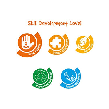 FC-Little creatives modeling dough packpcs12 regular & neon (370813)