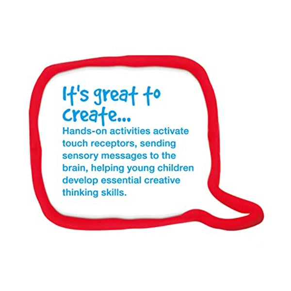 FC-Little creatives modeling dough packpcs12 regular & neon (370815)