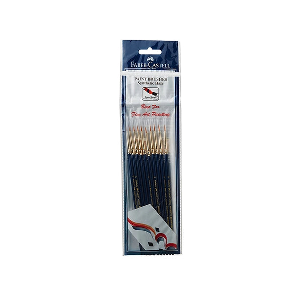 FC-Paint Brush - Synth Hair Round Size 00 Pack10 (2)