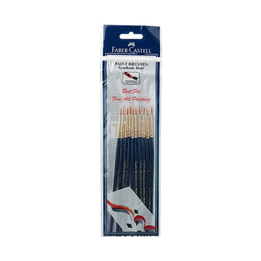 FC-Paint Brush - Synth Hair Round Size 1 Pack 10 (2)
