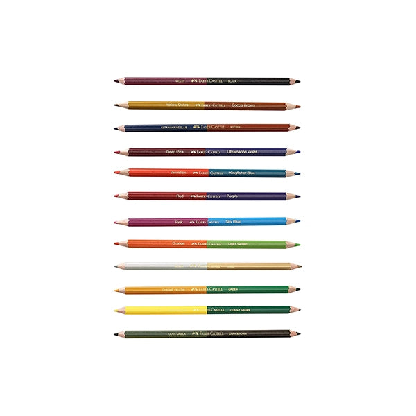 Faber-Castell BI-Colour - Pack Of 12 (2)