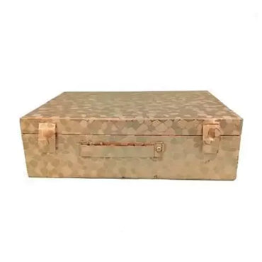 Fashco 4 rola bangle box wooden (Golden)-1