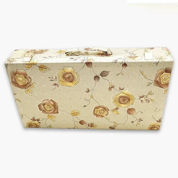 Fashco 6 Pipe Bangle Box Rose Printed-5